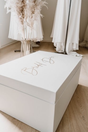 Brautkleidbox für das Brautkleid
